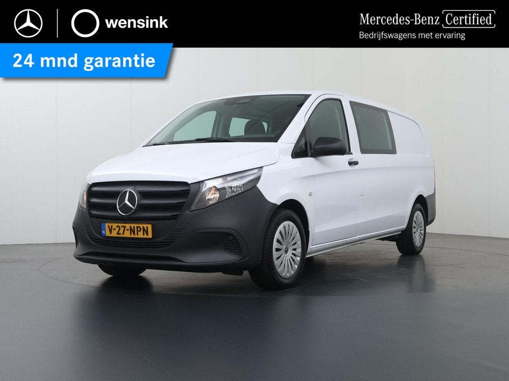 Mercedes-Benz Vito 119 CDI | Aut. | XL L3 | Dubbele Cabine |, Gebruikt, Euro 6, 2000 kg, Wit