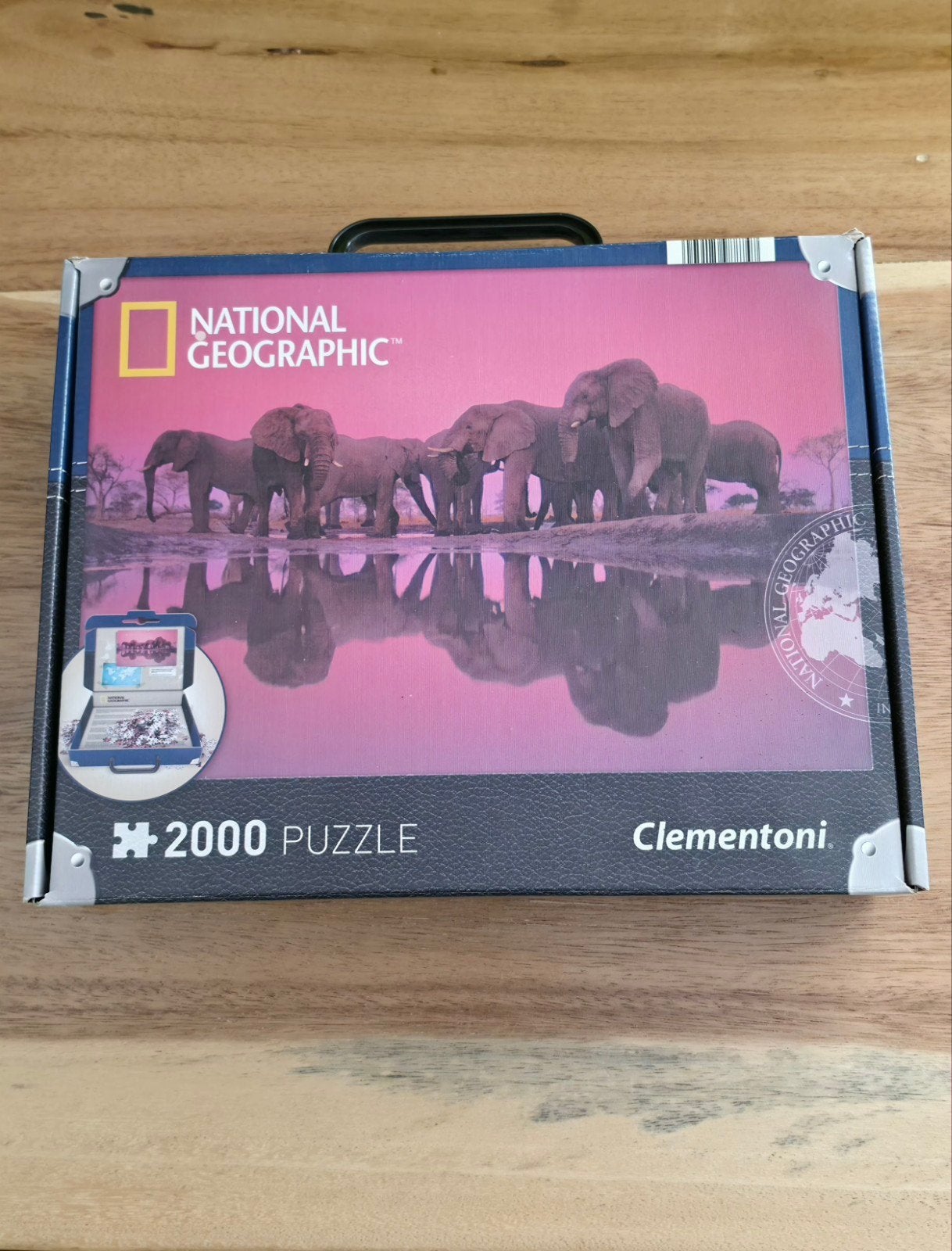 Nieuwe National Geographic 2000 stukjes olifantenpuzzel, Ophalen, Meer dan 1500 stukjes, Nieuw, Legpuzzel