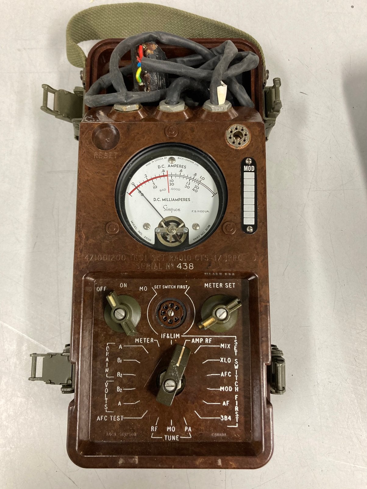 Testset militaire radios, Ophalen of Verzenden, Nederland