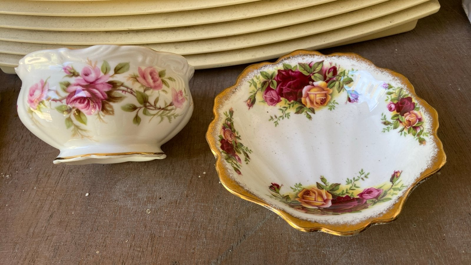 Royal Albert Old Country Roses schaaltje, Overige typen, Vintage, Ophalen of Verzenden, Zo goed als nieuw