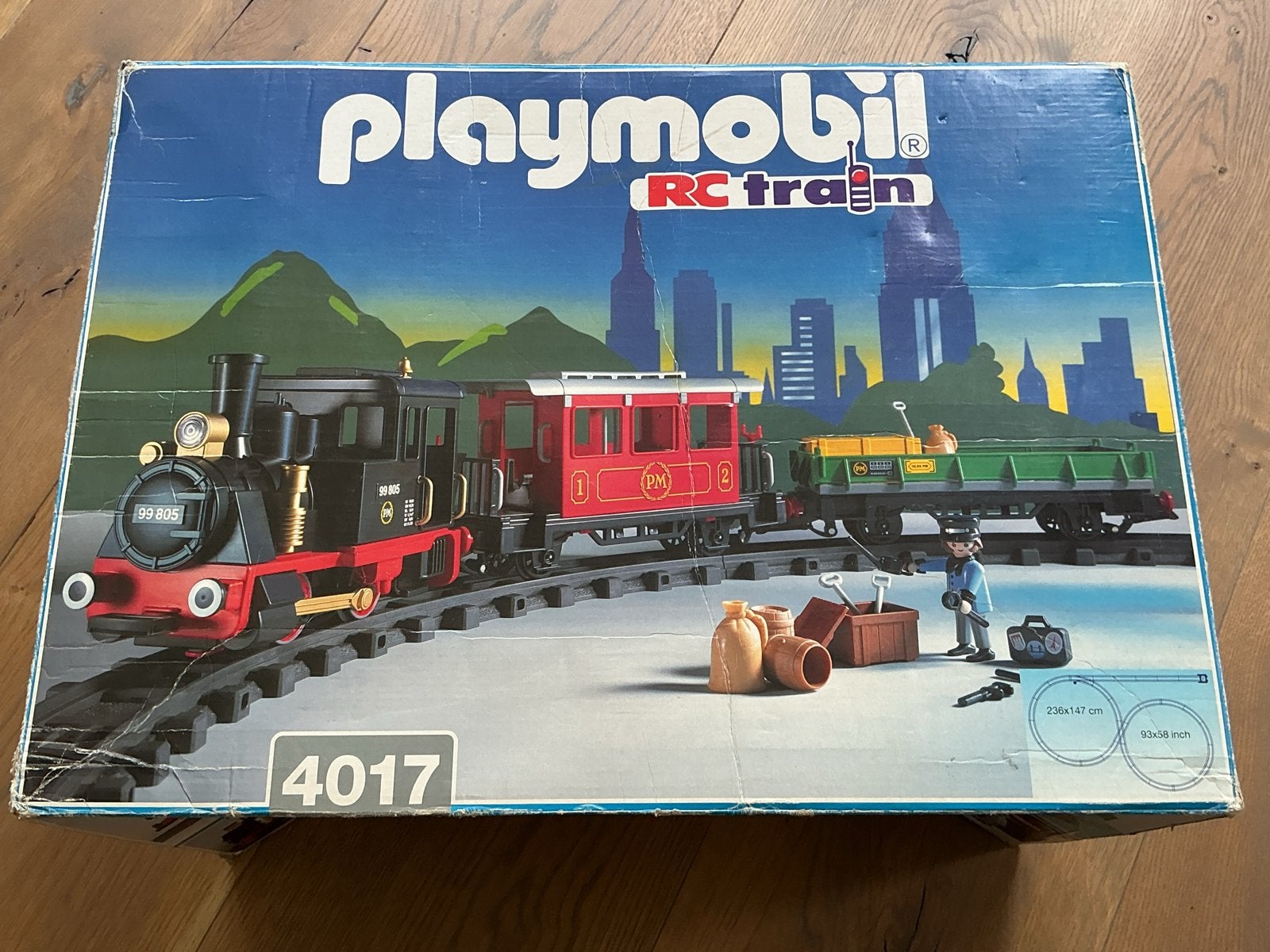 Playmobil RC Trein Set 4017 met afstandsbediening, Complete set, Voertuig, Ophalen of Verzenden, Zo goed als nieuw