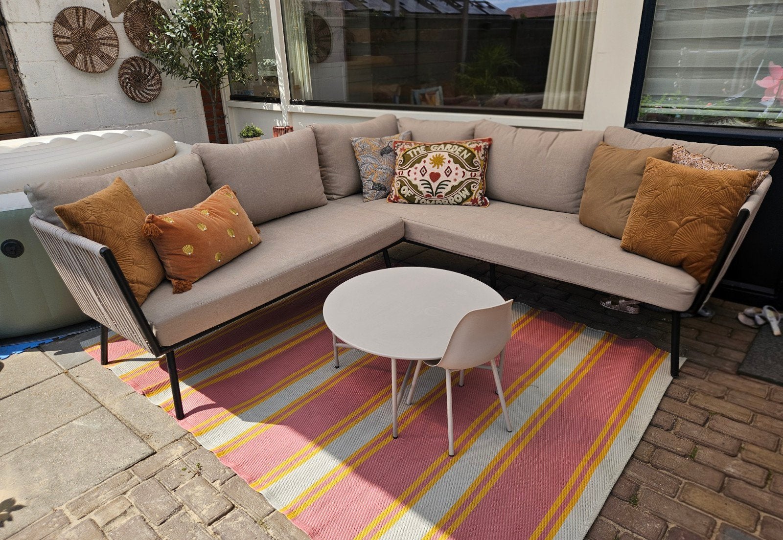 Wakefield loungeset 5 persoons, Tuin en Terras, Tuinsets en Loungesets, Ophalen