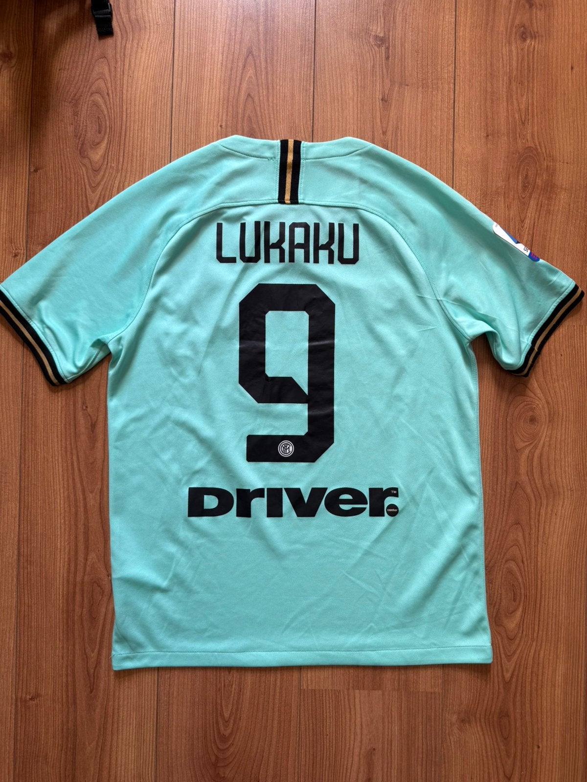 Voetbalshirt Inter Milan Milano Internazionale Lukaku #9, Sport en Fitness, Ophalen of Verzenden, Zo goed als nieuw, Shirt
