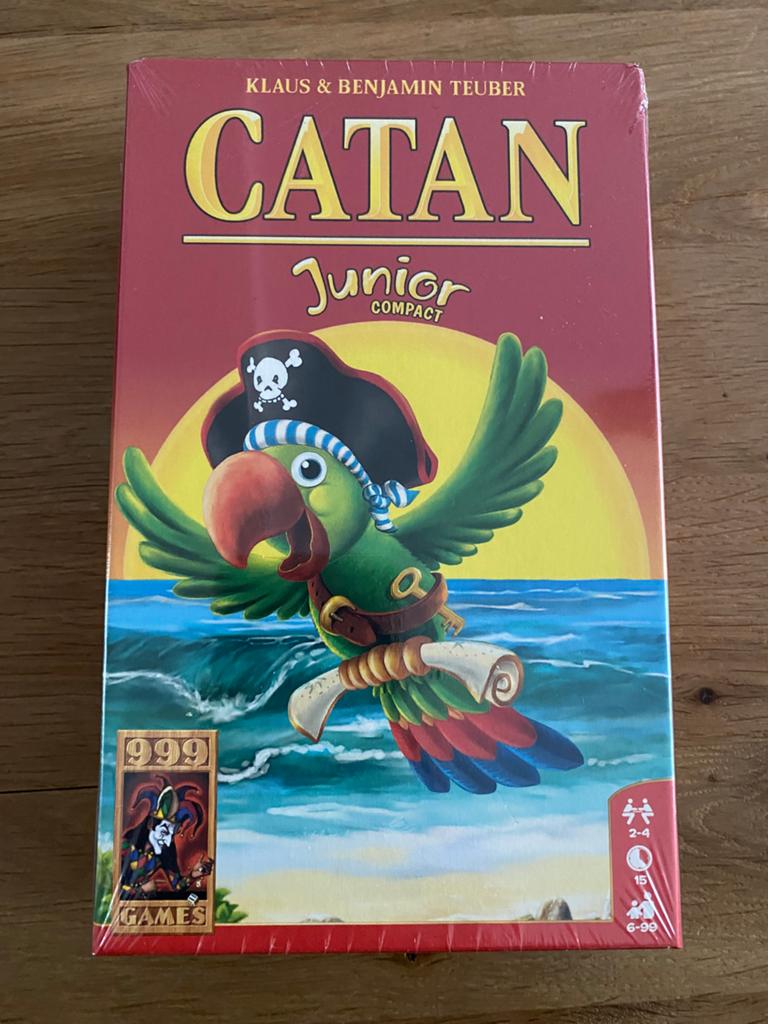 Catan Junior reiseditie, Hobby en Vrije tijd, Gezelschapsspellen | Kaartspellen, Ophalen of Verzenden, Nieuw