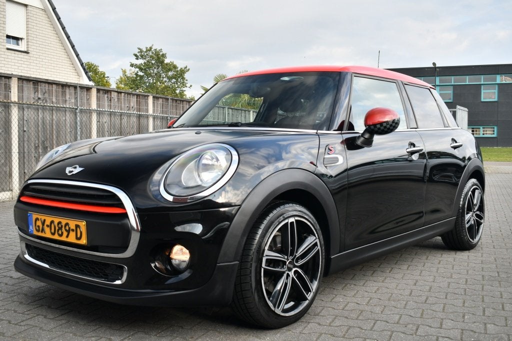 MINI One 1.2 5DR | LED | Navi | Cruise | Union Jack, Auto's, 21 km/l, Stof, Gebruikt, Euro 6
