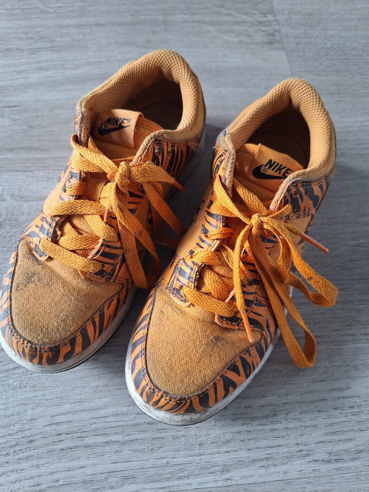 Nike Dunk Low sneakers - Maat 33.5/21cm, Gebruikt, Ophalen of Verzenden, Nike, Jongen of Meisje