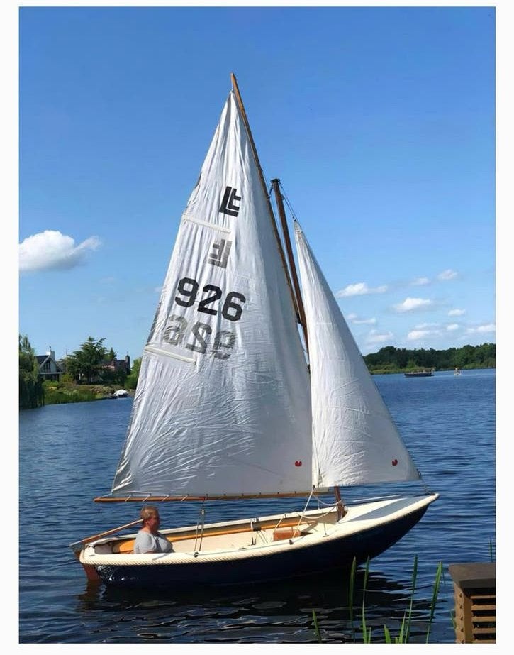 Mooie nette zeilboot – compleet + nieuwe zeilen, Watersport en Boten, Ophalen, Minder dan 15 m², Overige typen, Zo goed als nieuw