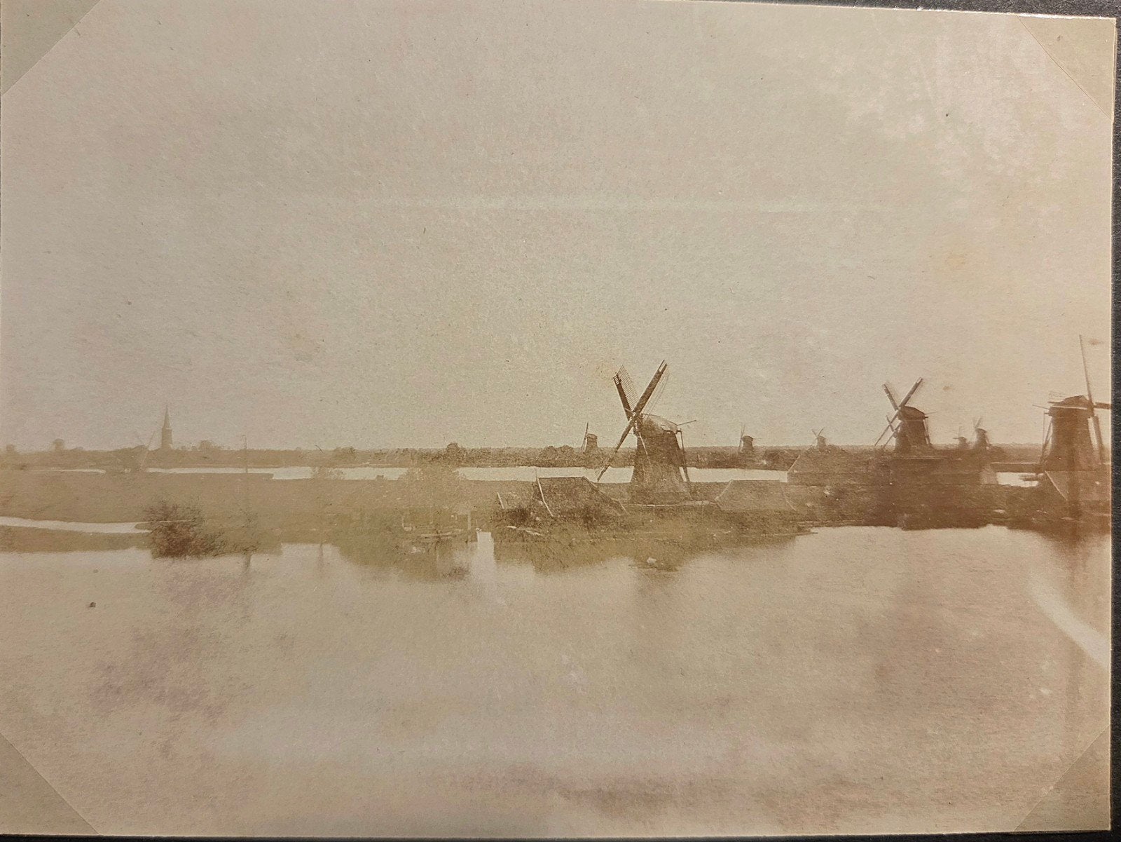 zaandam molens Kalverringdijk, Verzamelen, Ophalen of Verzenden, Voor 1940, Zo goed als nieuw