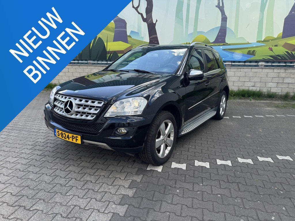 Mercedes-Benz M-klasse 350 MEMORY,SCHUIFDAK,LEDER,3,5TREK,CA, Auto's, Mercedes-Benz, Automaat, Euro 5, Stof, Gebruikt