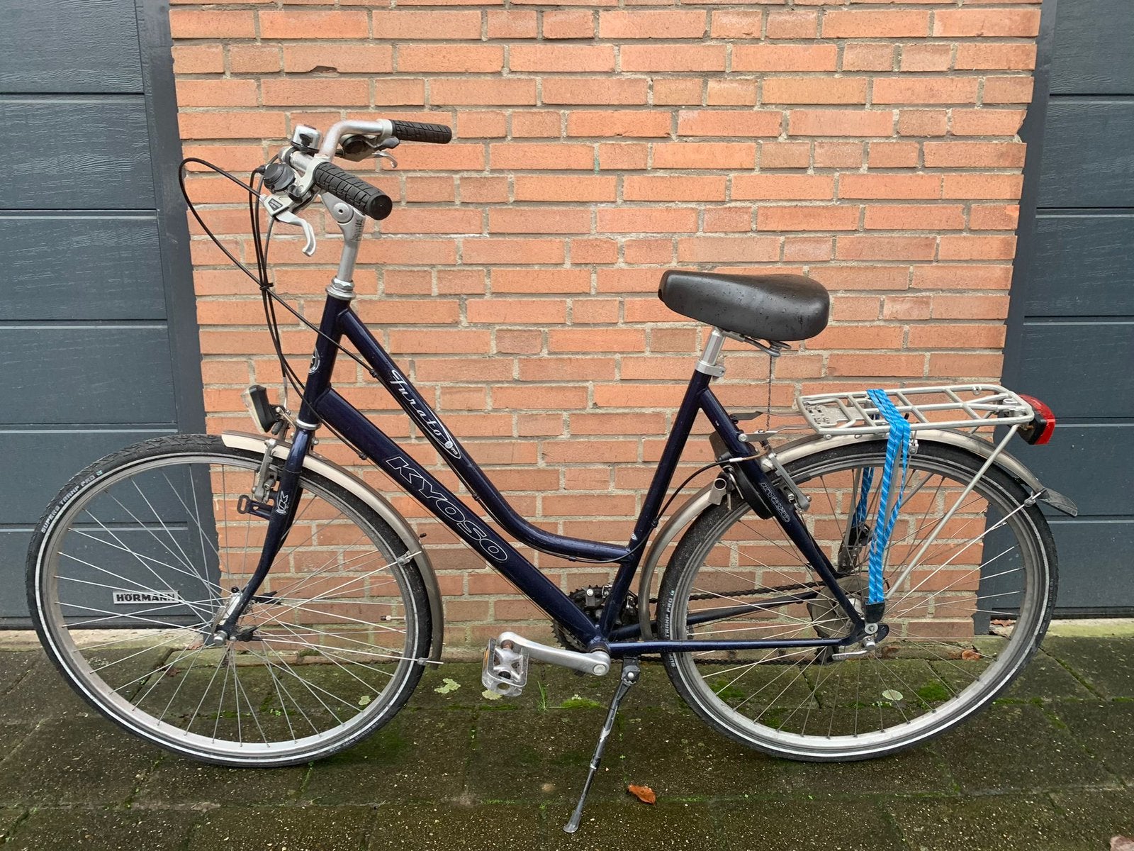 Damesfiets met versnellingen, geen Batavus, Gazelle, Kyoso, Versnellingen, Batavus, Zo goed als nieuw, 56 cm of meer