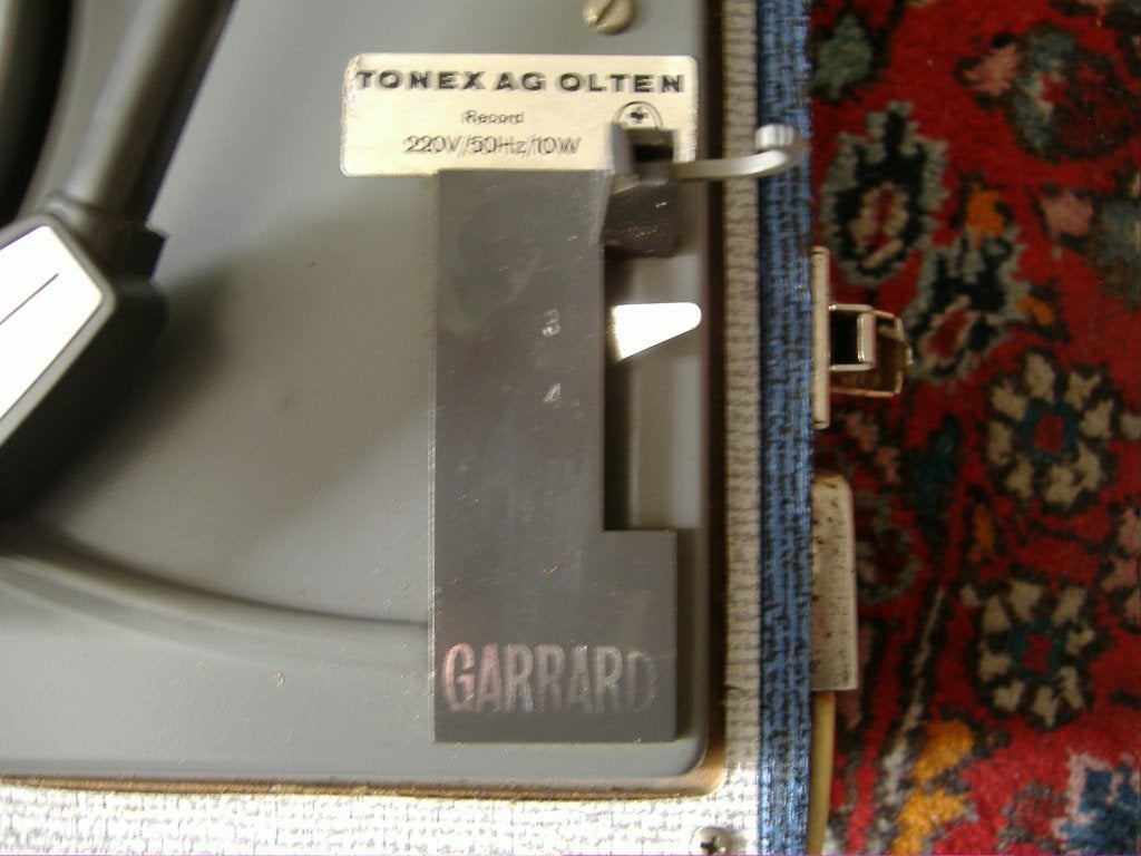 vintage garrard pikup, Ophalen of Verzenden, Gebruikt, Platenspeler, Overige merken