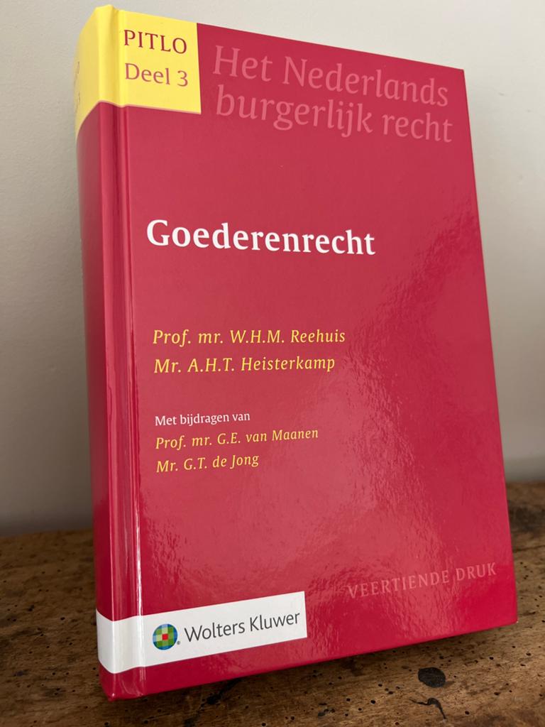 Pitlo 3 Goederenrecht 14e druk Hardcover Nieuw, Ophalen of Verzenden, Alpha, Nieuw, WO