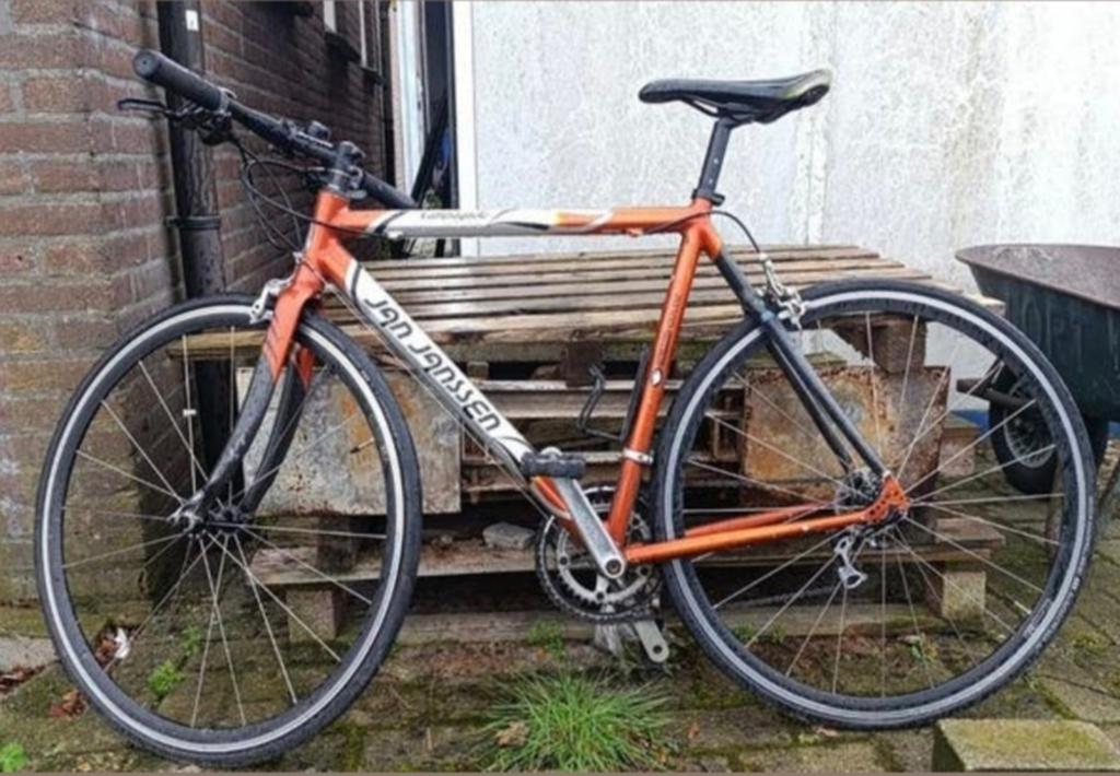 Sportieve Jan Janssen Fitnessfiets / Hybride Racefiets, Ophalen