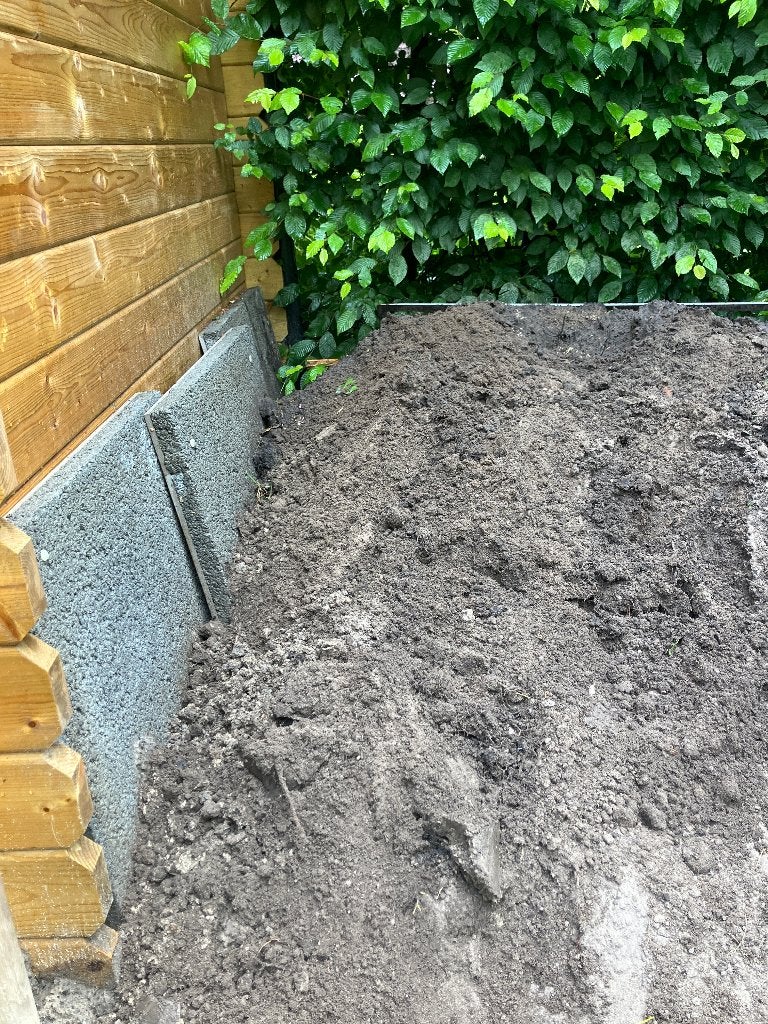 Tuinaarde (zwart), Ophalen, Tuinaarde