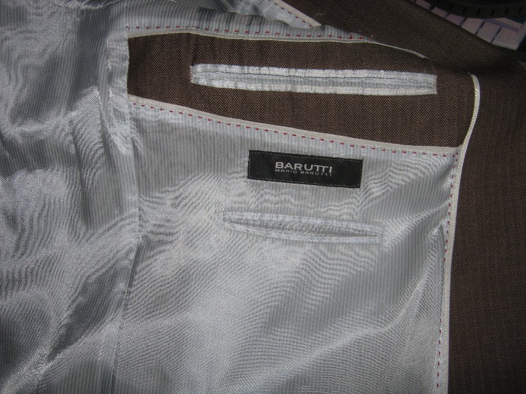 Mooi colbert maat 27 ( korte maat 54 ) van Barutti ., Ophalen of Verzenden, Nieuw, Maat 52/54 (L), Beige