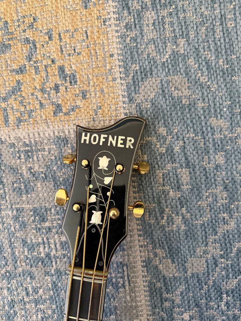Hofner 5000/1 bas, de Luxe, 1974., Ophalen of Verzenden, Gebruikt, Semi-akoestisch