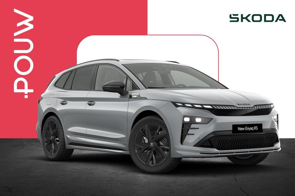 Skoda Enyaq 85X 340pk RS | Warmtepomp | Panoramadak