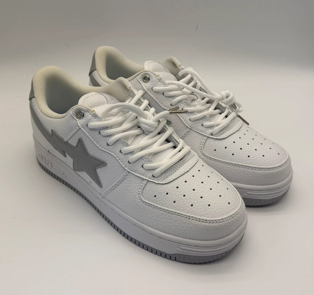 BAPE Sta Low sneakers wit/grijs – maat 44, A Bathing Ape (BAPE), Verzenden, Wit, Nieuw