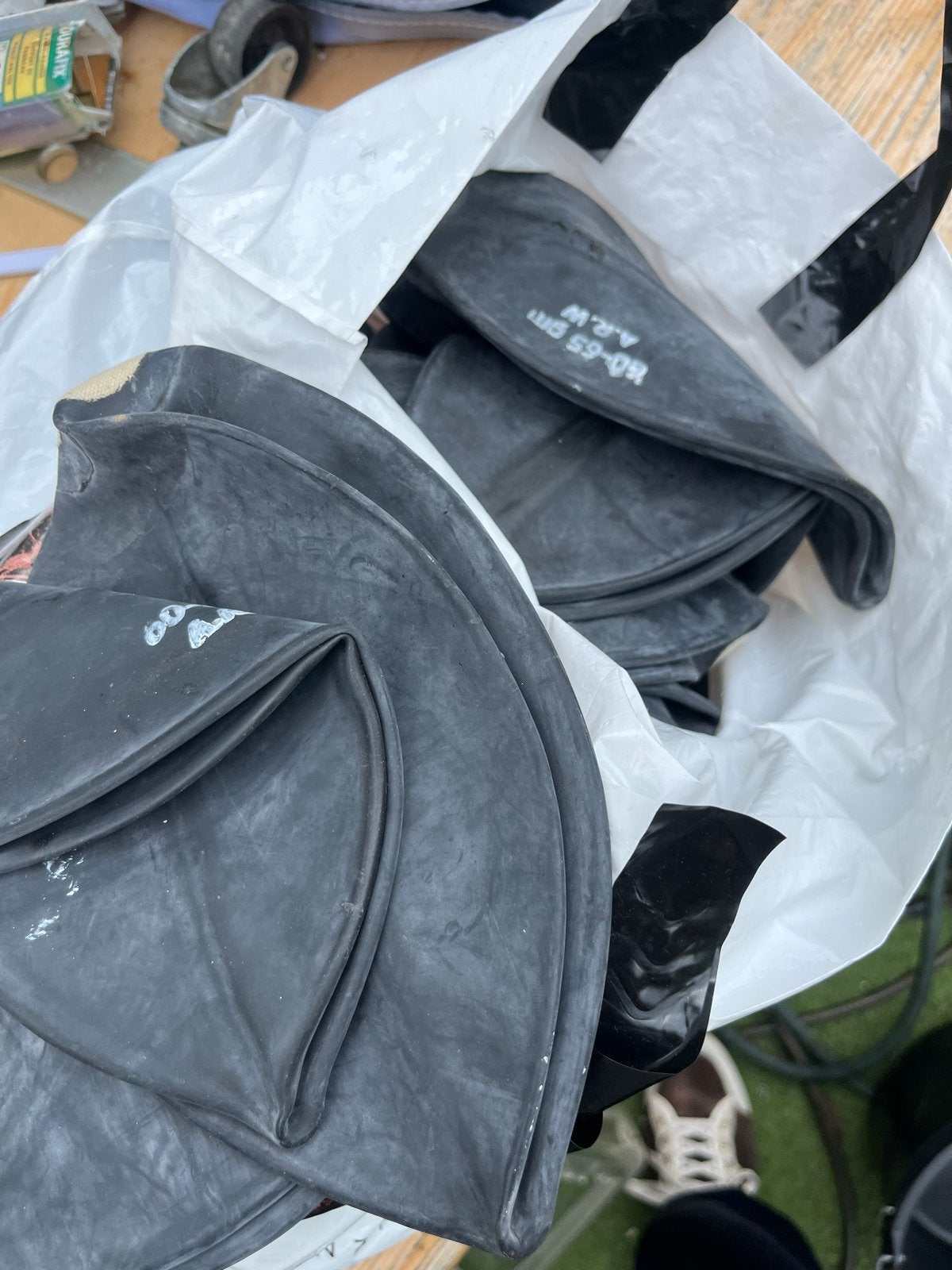 Binnenbanden  ( football Bladers ) voor voetbalen, Fietsen en Brommers, Ophalen of Verzenden, Nieuw, Band, Rubber