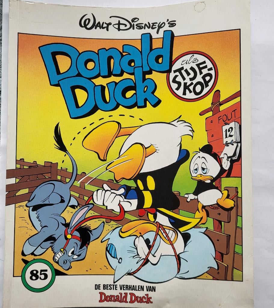 Disney Donald 91,85 enz Retro Stripboeken Urbanus suske boek, Meerdere stripboeken, Ophalen of Verzenden, Gelezen