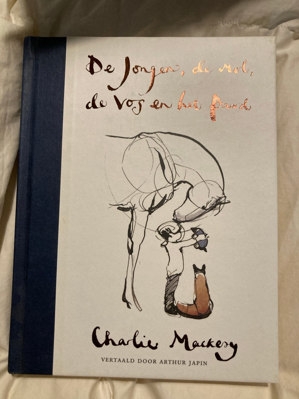 De Jongen, de Mol, de Vos en het Paard - Mackesy (ongelezen), Ophalen of Verzenden, Zo goed als nieuw, Nederland