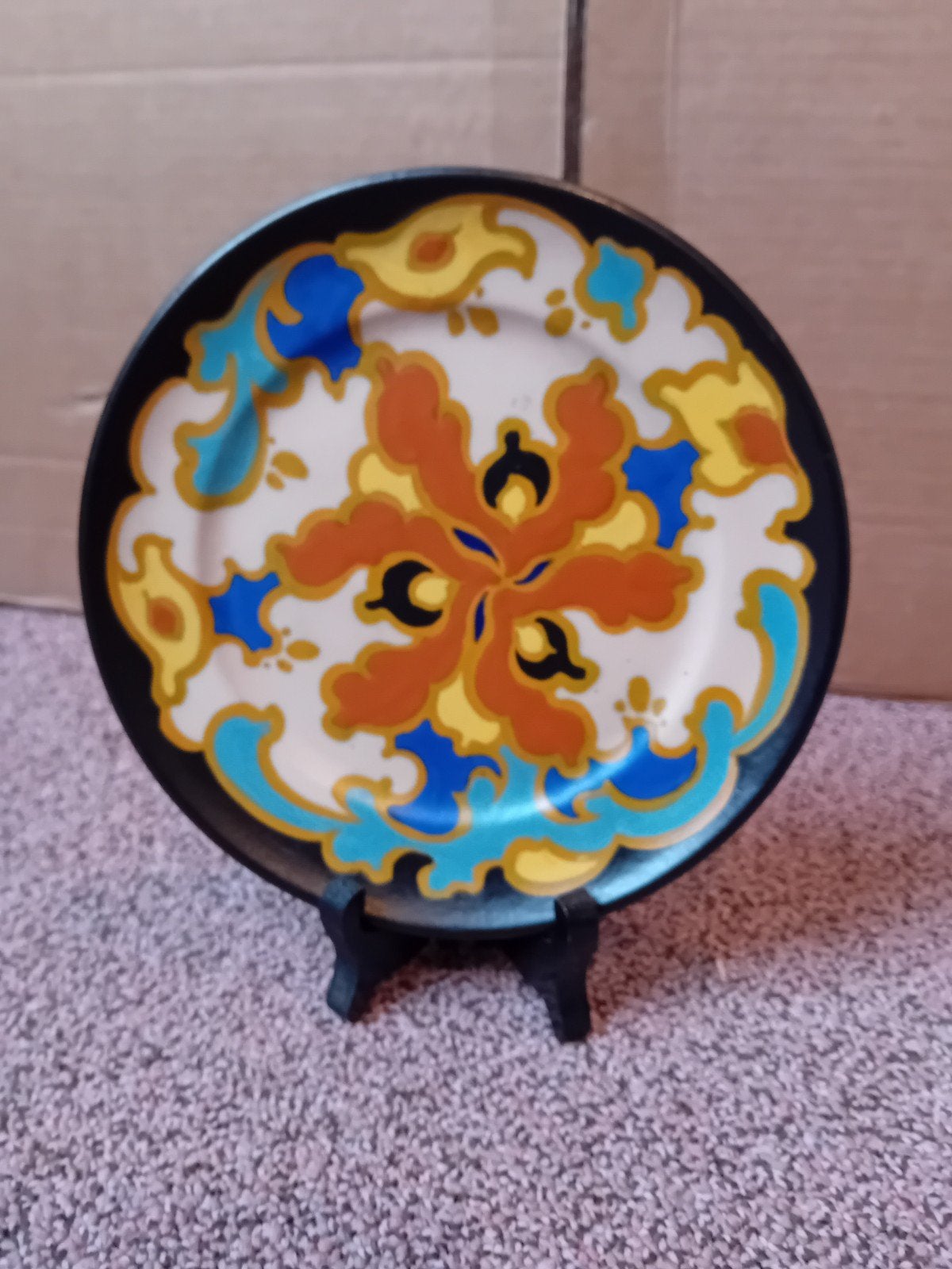 plateel wandbord 17,5cm, Ophalen of Verzenden