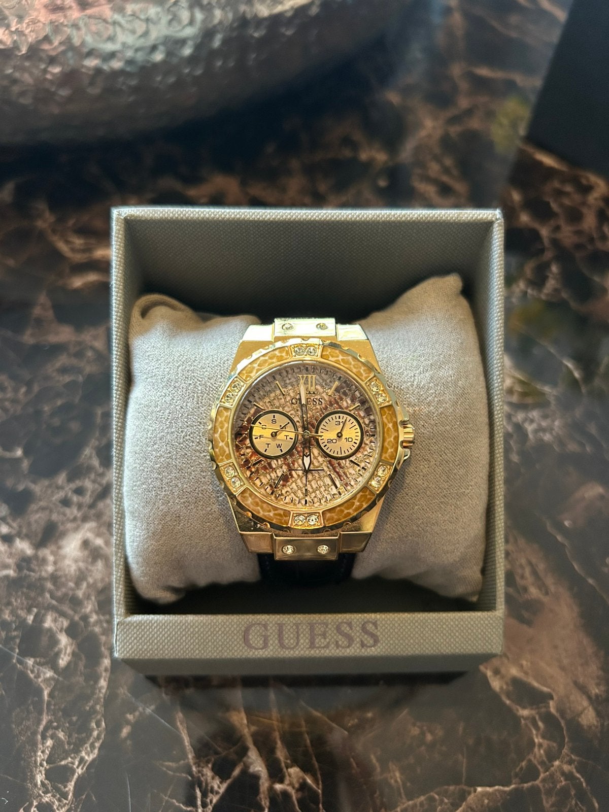 Guess Horloge, Ophalen, Zo goed als nieuw, Staal, Overige merken