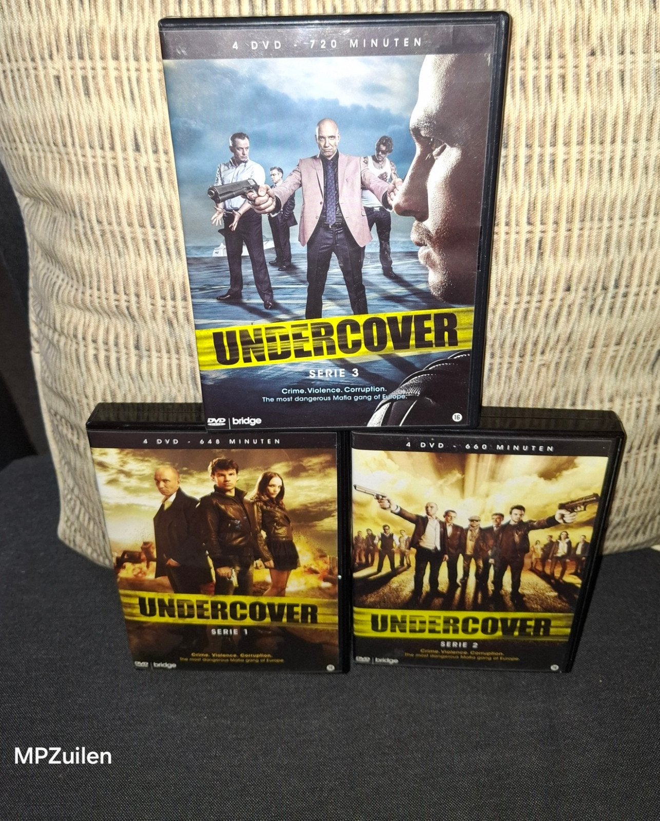Undercover  .. seizoen 1-3, Cd's en Dvd's, Vanaf 16 jaar, Misdaad, Nederlands, Ophalen of Verzenden