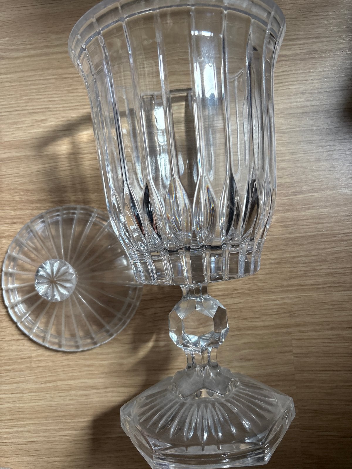 Glazen Bonbonnière met Deksel - Elegant Design, Ophalen