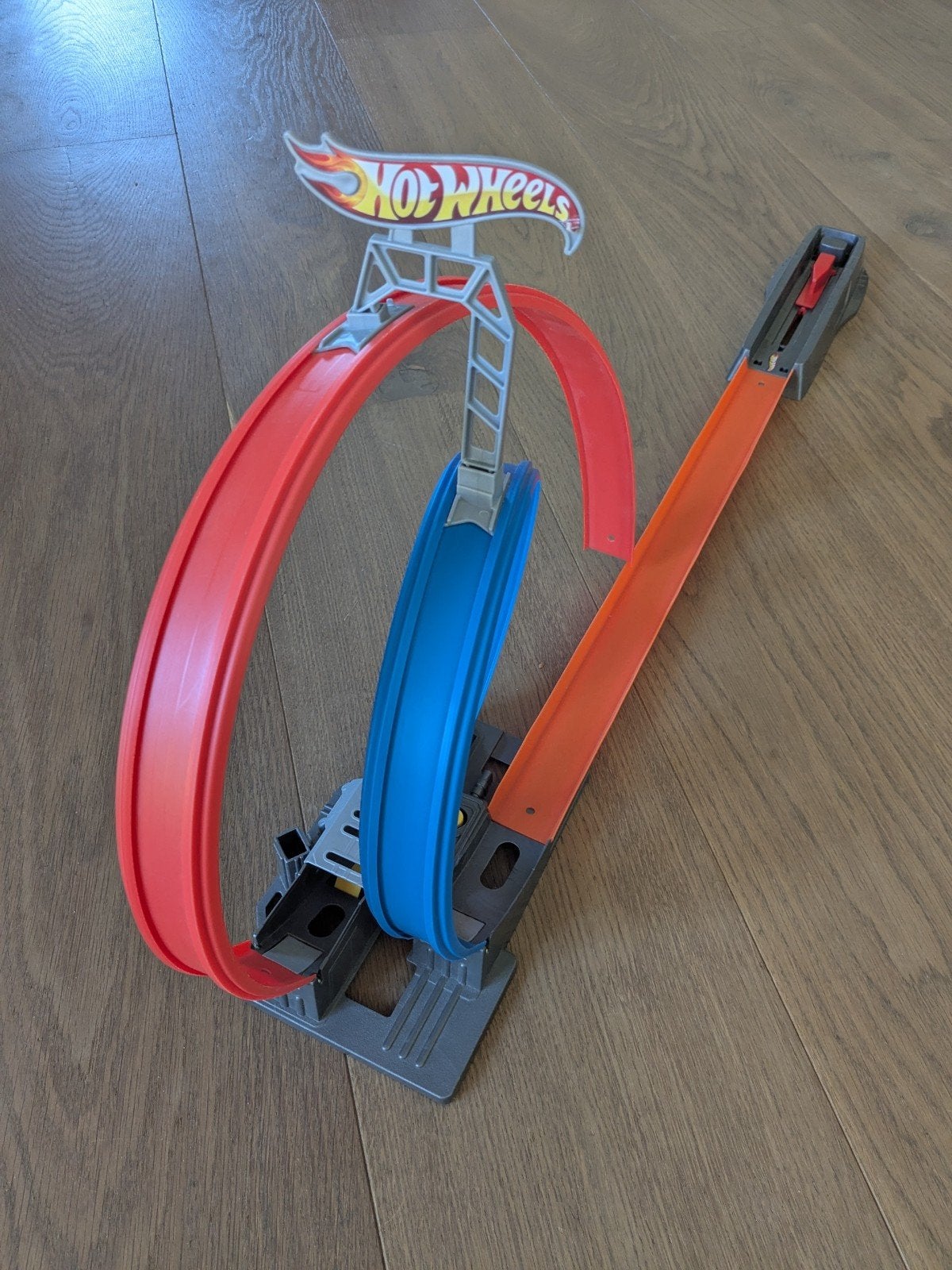 Hot Wheels racebaan, combineerbaar, Ophalen of Verzenden, Hot Wheels, Elektrisch, Racebaan