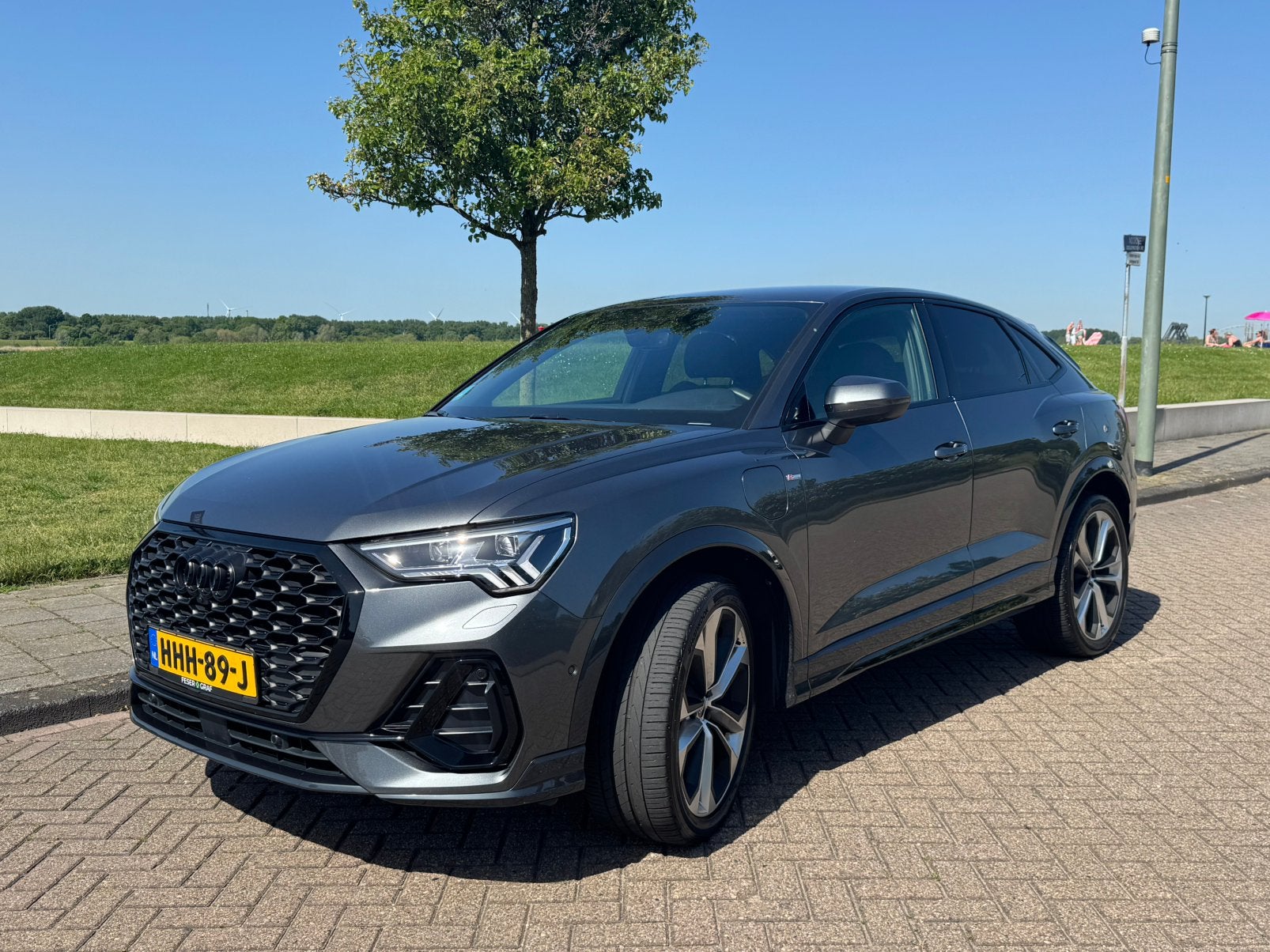 Audi Q3 45 Sportback 245pk 2 x S-line, hybrid, Acc, accu 97%, Auto's, Audi, Particulier, Q3, ABS, Adaptieve lichten, Adaptive Cruise Control
