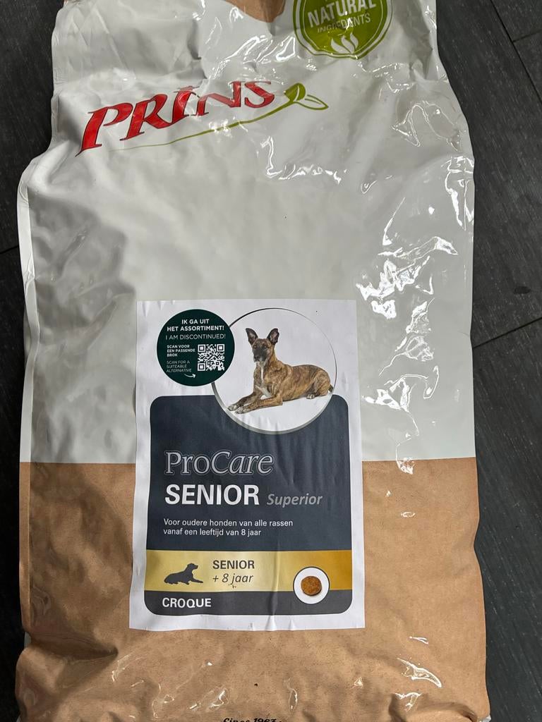 Hondenvoer Prins ProCare senior superior, Ophalen, Hond
