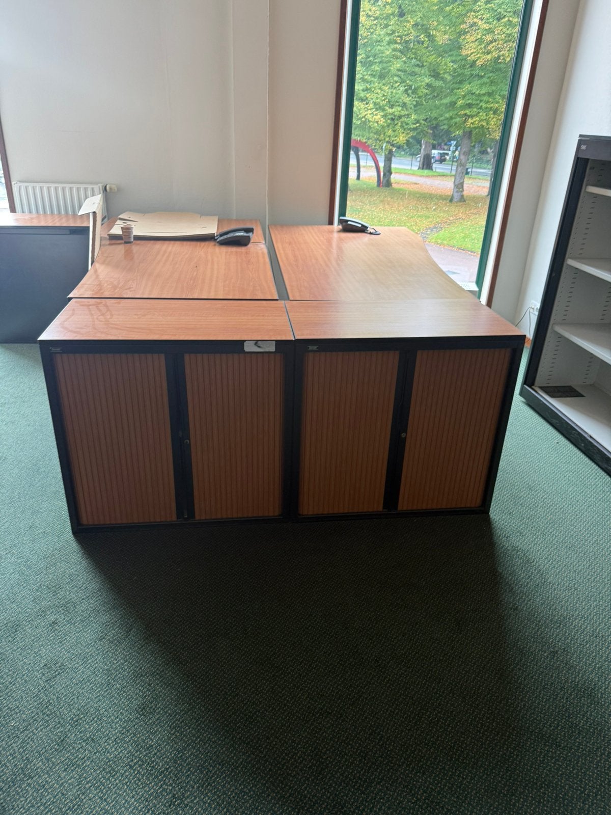 Kantoor set, Werkplek, Ophalen, Gebruikt, Bureau