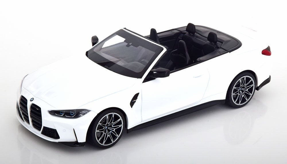 BMW M4 Cabriolet 2021 (G83) Wit 1-18 Minichamps, Minichamps, Auto, Nieuw, Ophalen of Verzenden