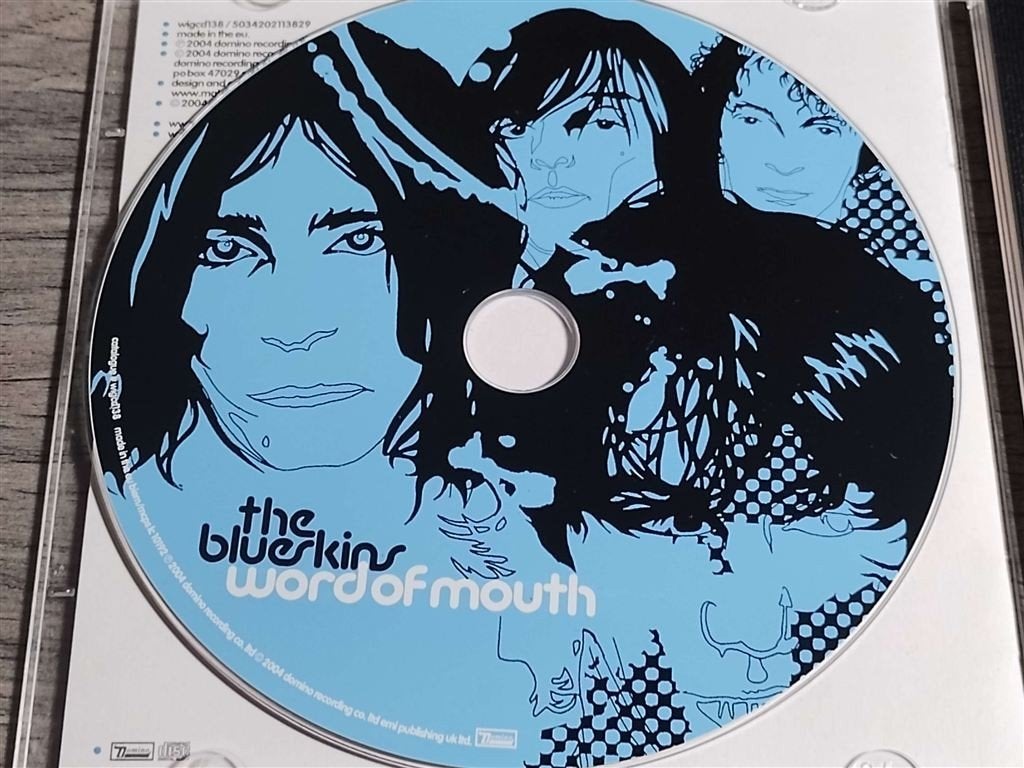 The Blueskins ‎– Word Of Mouth, Ophalen of Verzenden, Zo goed als nieuw, Poprock