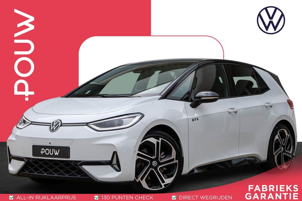 Volkswagen ID.3 GTX 326pk Performance 79 kWh | SoH 99% | Pan, Auto's, Volkswagen, Bedrijf, Te koop, ID.3, 360° camera, ABS, Achteruitrijcamera