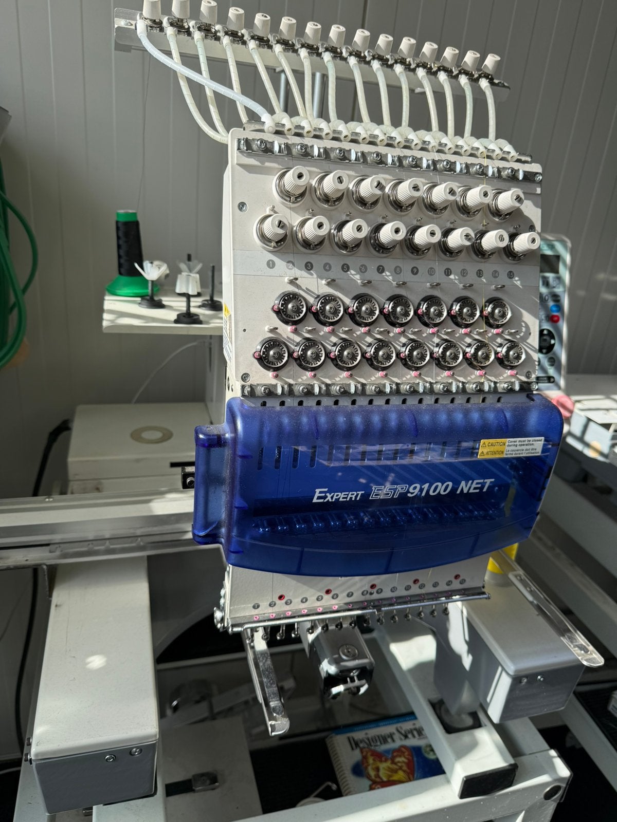 Te koop: Toyota Borduurmachine ESP 9100, Ophalen, Zo goed als nieuw, Patroon