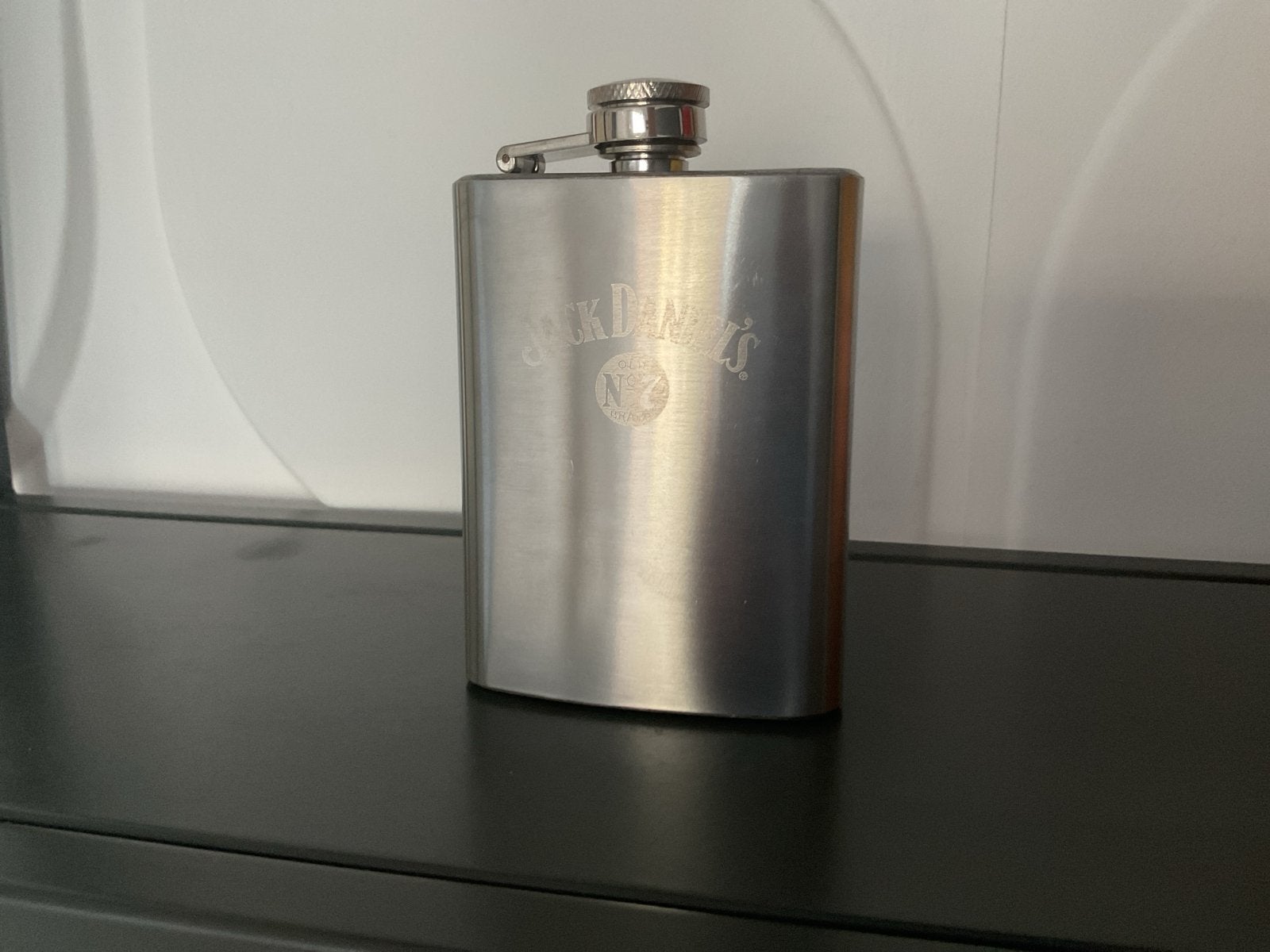 Jack Daniel's heupfles - RVS, Verzenden