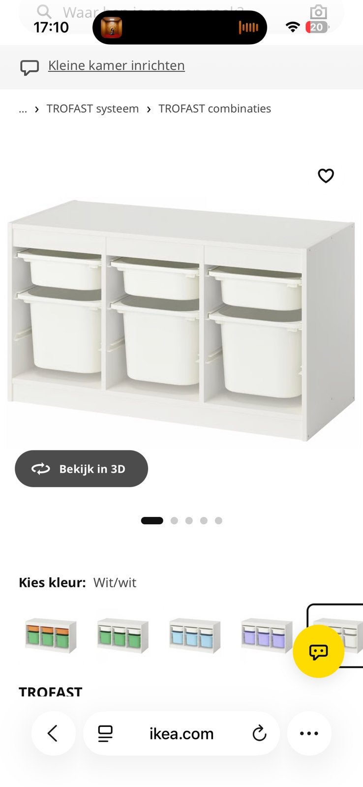 Ikea opbergkast, Gebruikt, Minder dan 75 cm, 105 cm of meer, Ophalen of Verzenden