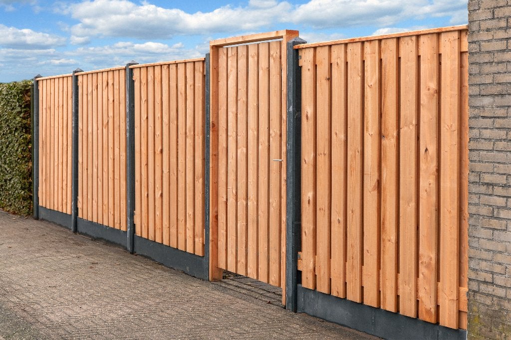 Douglas schutting schermen 180x180 AANBIEDING, Ophalen, 1 tot 2 meter, Minder dan 3 meter, Nieuw