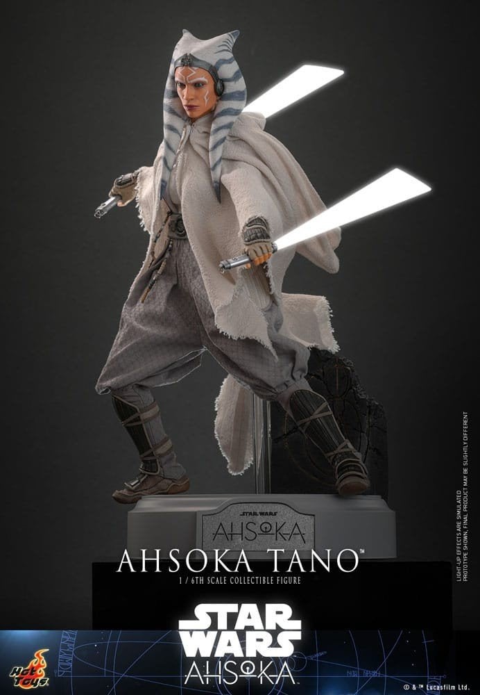 Hot Toys 1/6 star Wars Ahsoka Tano, Verzamelen, Star Wars, Verzenden, Zo goed als nieuw, Actiefiguurtje