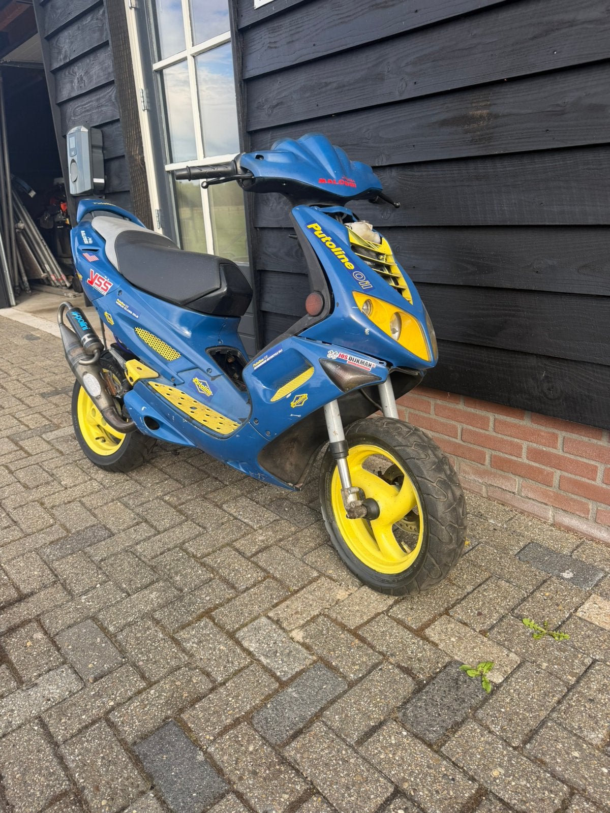 Peugeot speedfight dd (WATERGEKOELD) 70mhr, Ophalen, Zo goed als nieuw, Tweetakt, JogR of RR