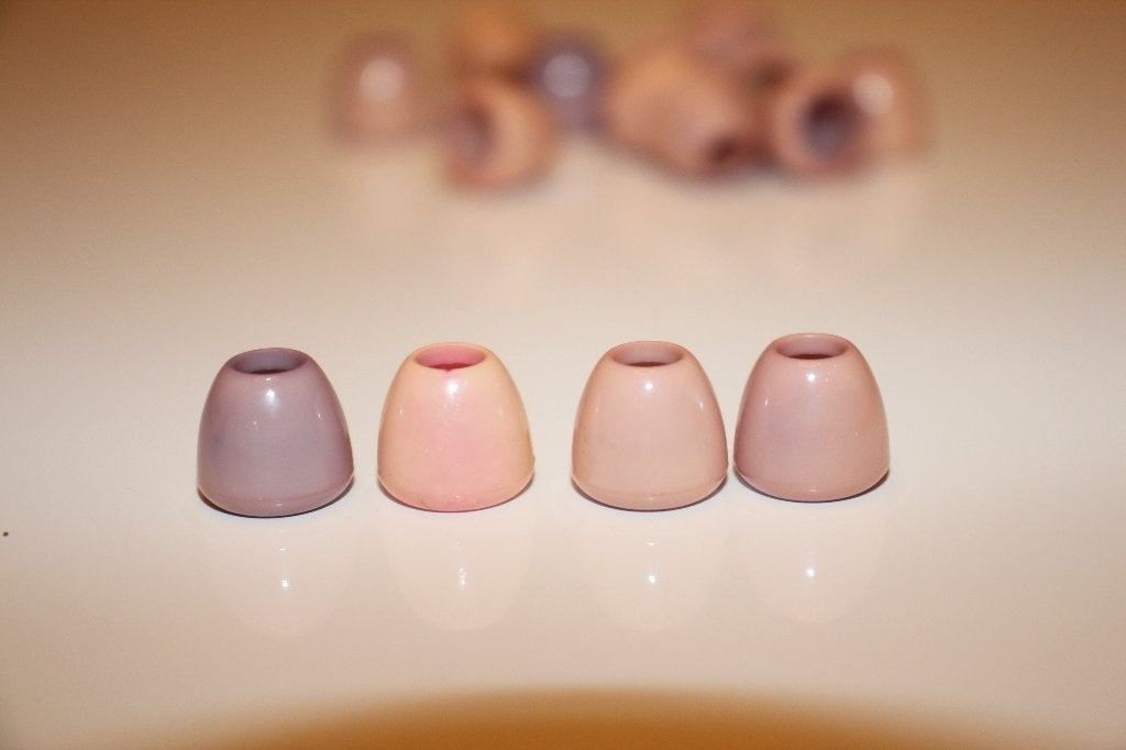 Kunststof koord uiteinde - beige - 10mm #3250, Ophalen of Verzenden, Nieuw, Knoop of Knopen