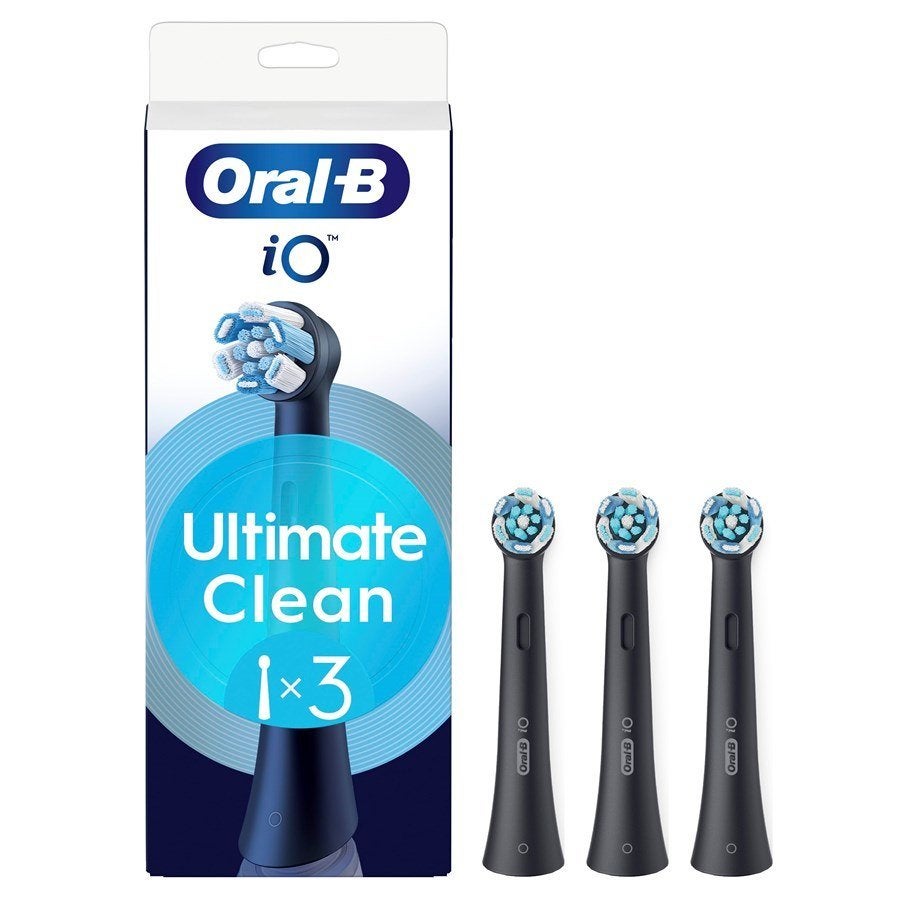 Oral-B iO Series Ultimate Clean Zwart opzetborstels, 3 stuks, Ophalen of Verzenden, Nieuw, Opzetborstel
