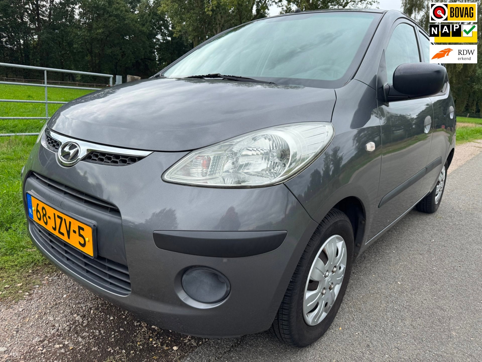 Hyundai I10 1.1 Active Cool 1ste eigenaar compleet onderhoud, Auto's, Stof, Gebruikt, 31 €/maand, 400 kg