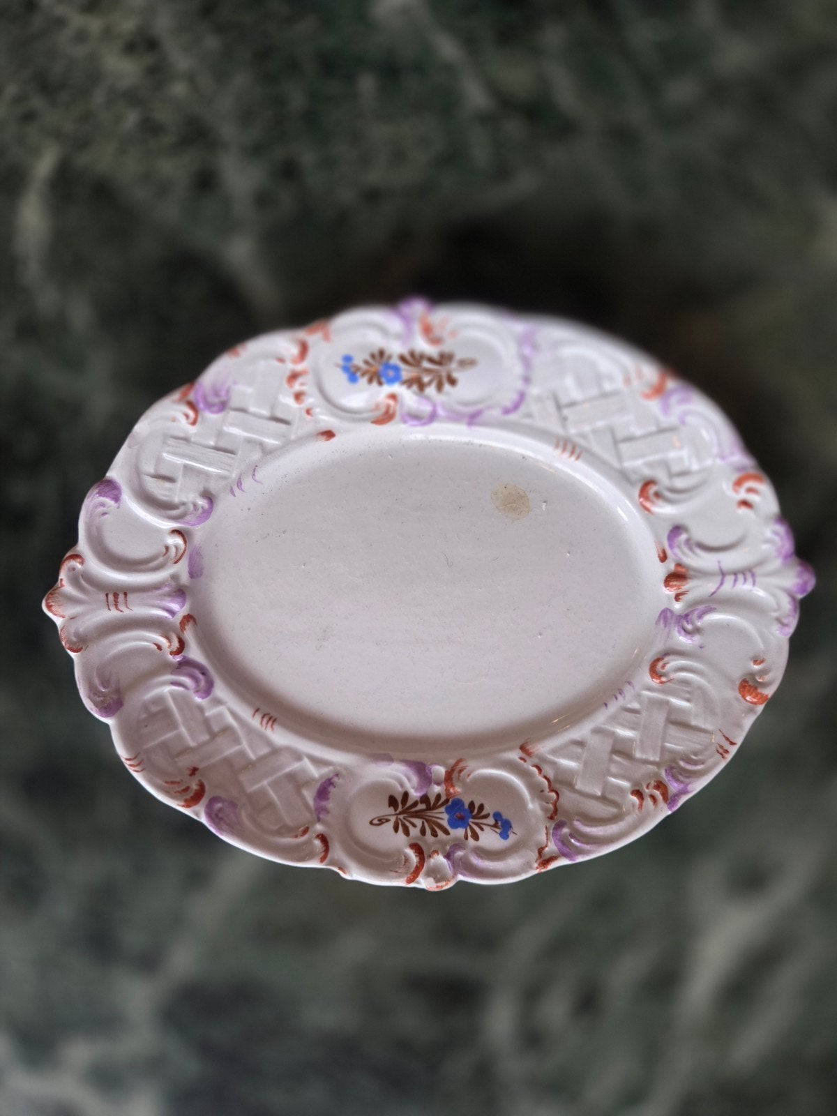 Klein Italiaans schaaltje met bloemmotief, Antiek en Kunst, Ophalen