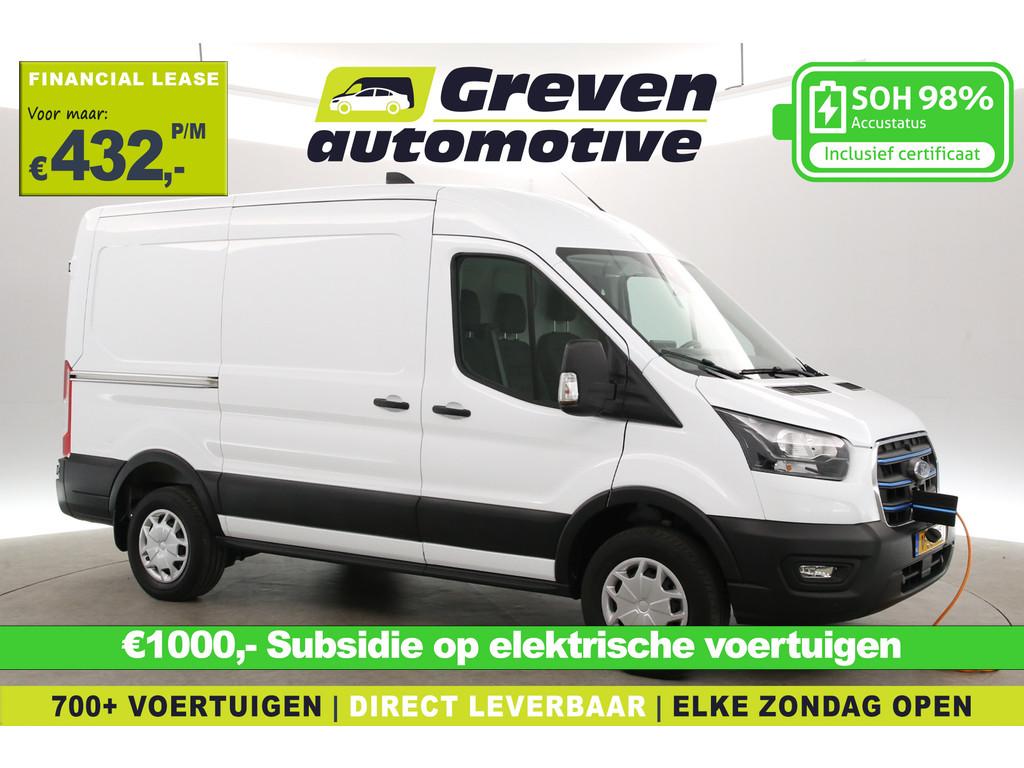 Ford E-Transit L2H2 Trend 68 kWh | Snelladen | SOH 98% | Air, Auto's, Bestelauto's, Bedrijf, Te koop, ABS, Achteruitrijcamera