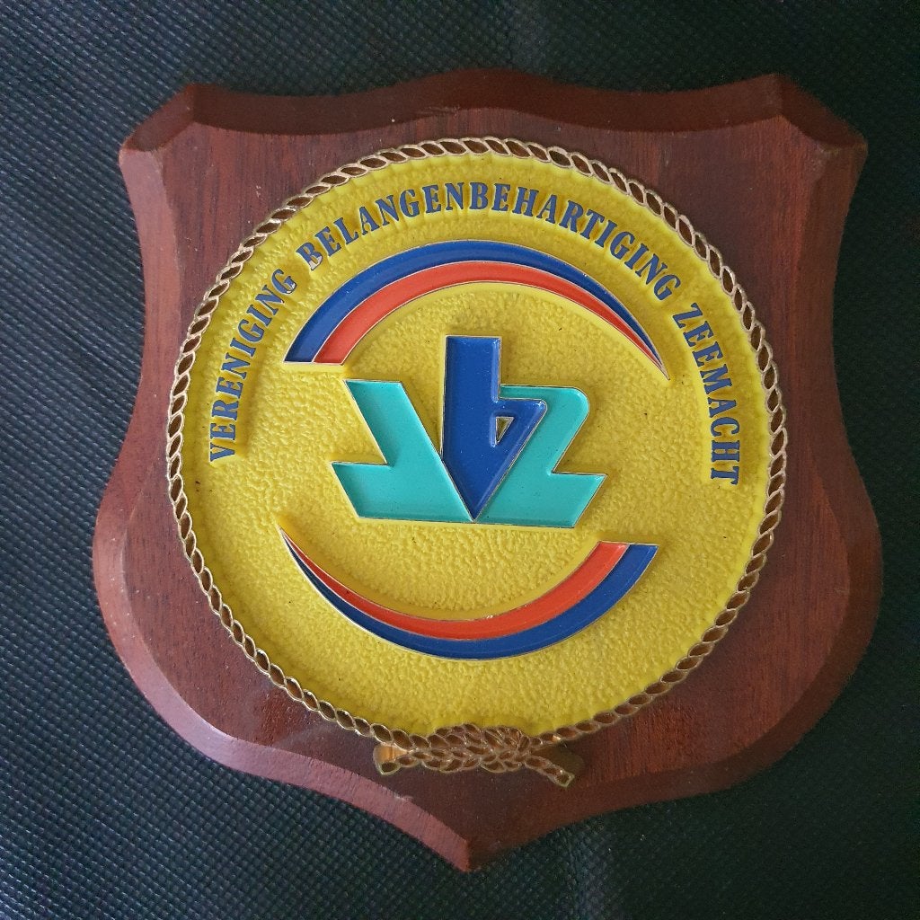 Wapenschildje VBZ, Verzenden, Marine, Nederland, Embleem of Badge