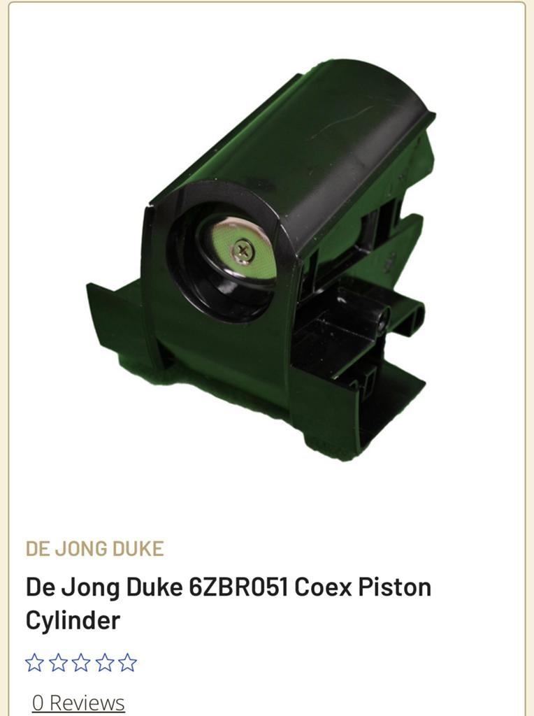 De Jong Duke 6ZBR051 Coex Piston Cylinder Nieuw, Ophalen of Verzenden, Nieuw