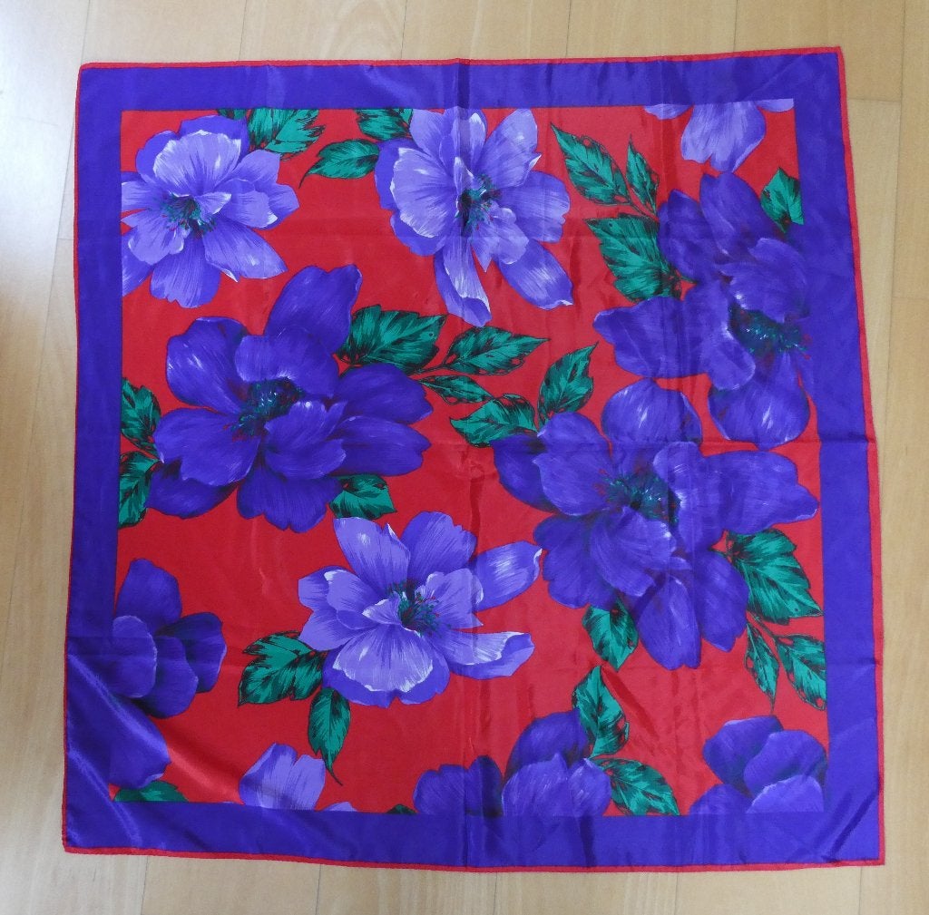 Sjaal met bloemen, Ophalen, Nieuw, Maat 46/48 (XL) of groter, Sjaal